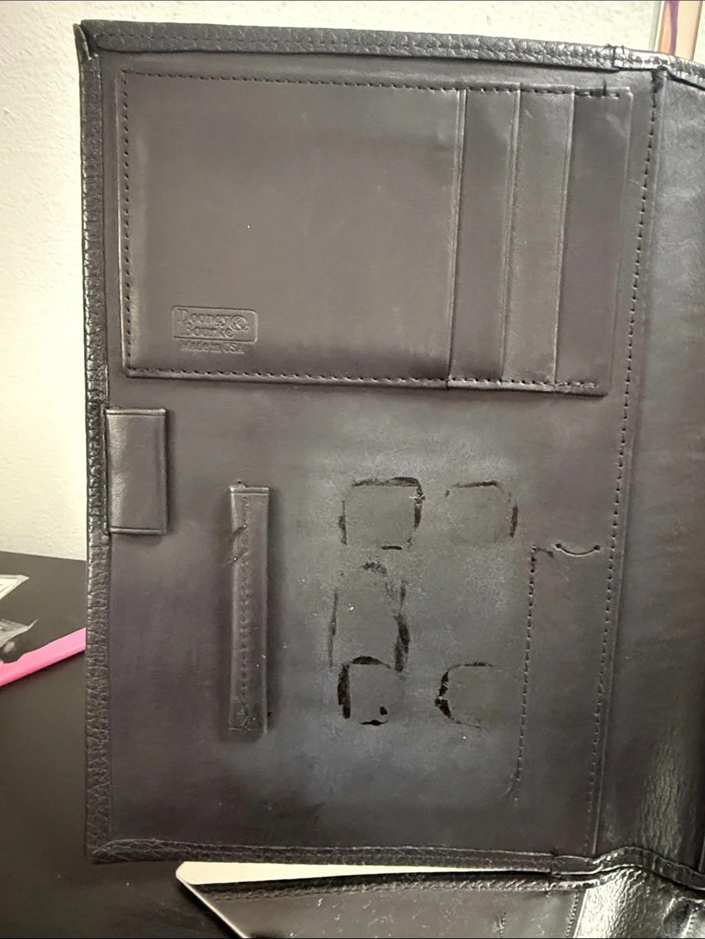 Dooney & Bourke Vintage All Weather Leather Organizer Day Planner